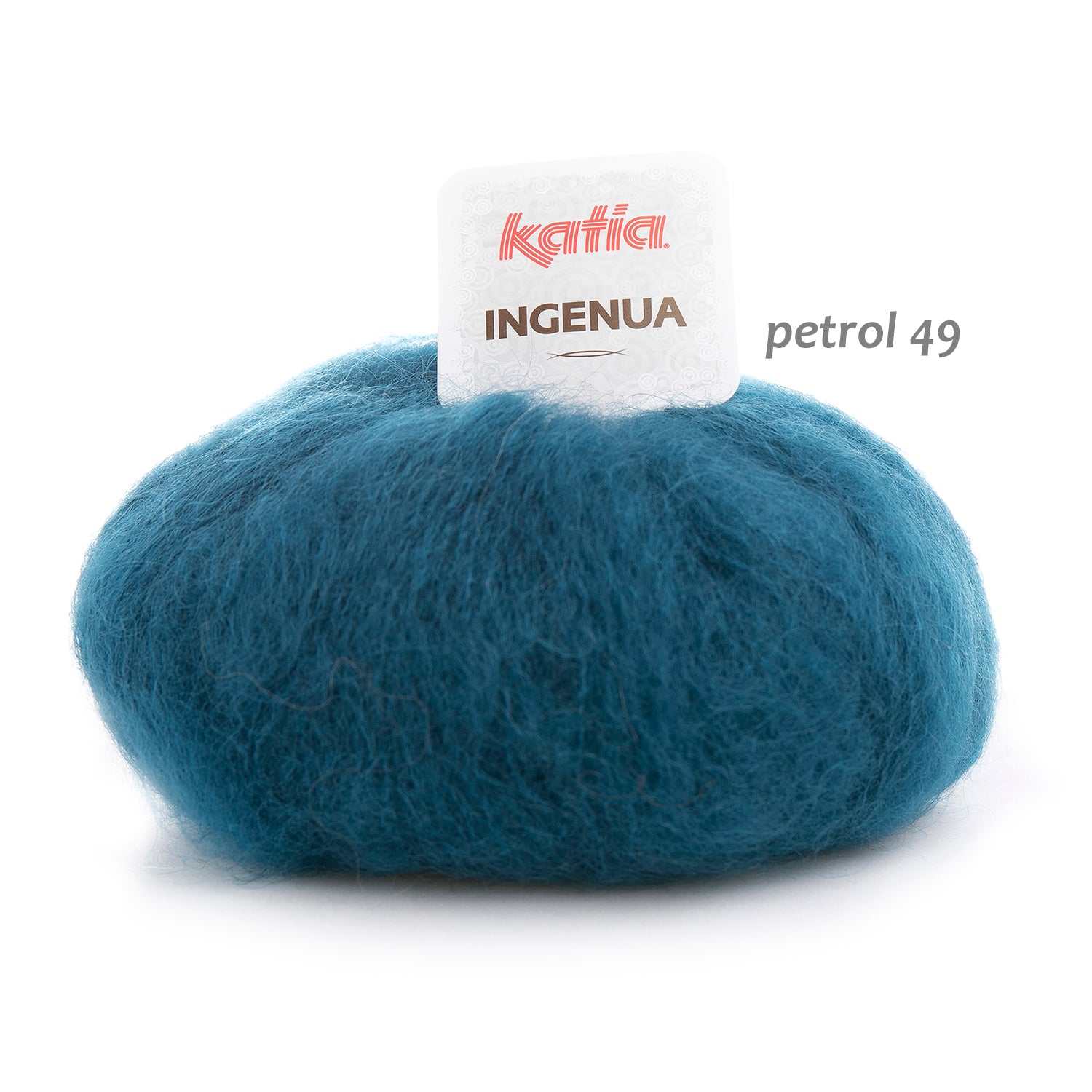 KNIT KIT: Mohair Jacke INGENUA super Dick im Strickset mit Strickanleitung von KATIA - Beemohr