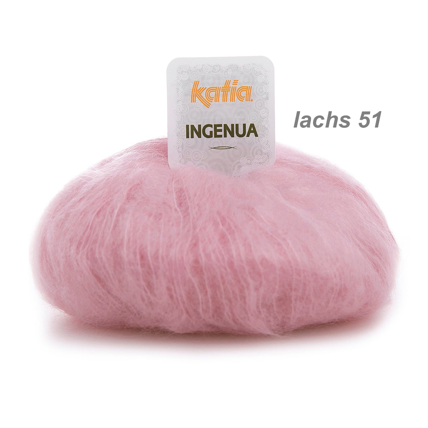 KNIT KIT: Mohair Jacke INGENUA super Dick im Strickset mit Strickanleitung von KATIA - Beemohr
