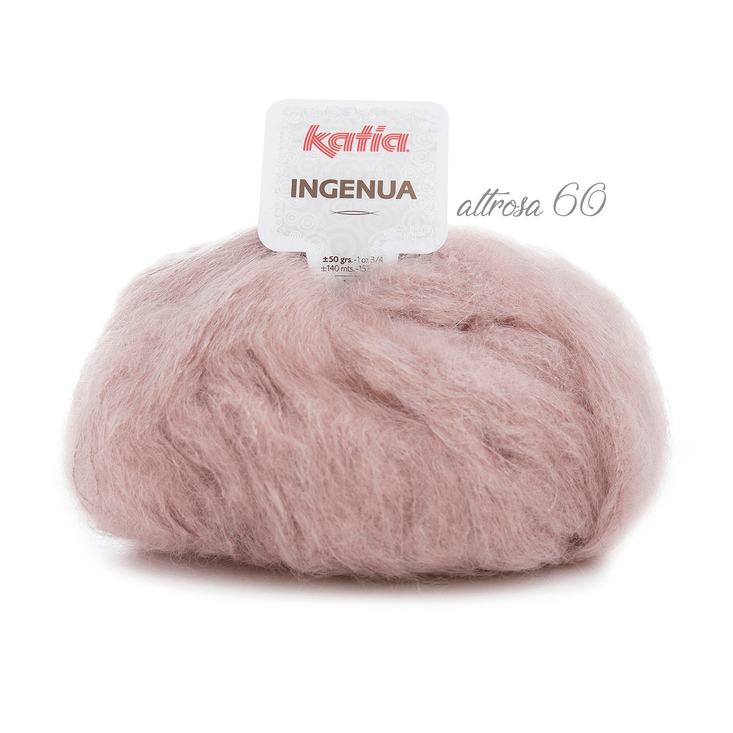 KNIT KIT: Mohair Jacke INGENUA super Dick im Strickset mit Strickanleitung von KATIA - Beemohr