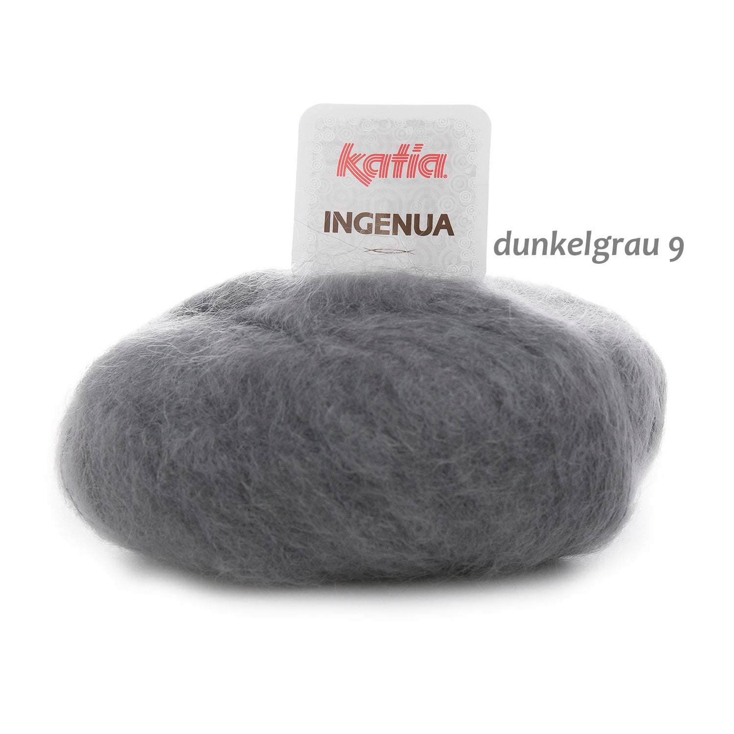 KNIT KIT: Mohair Jacke INGENUA super Dick im Strickset mit Strickanleitung von KATIA - Beemohr