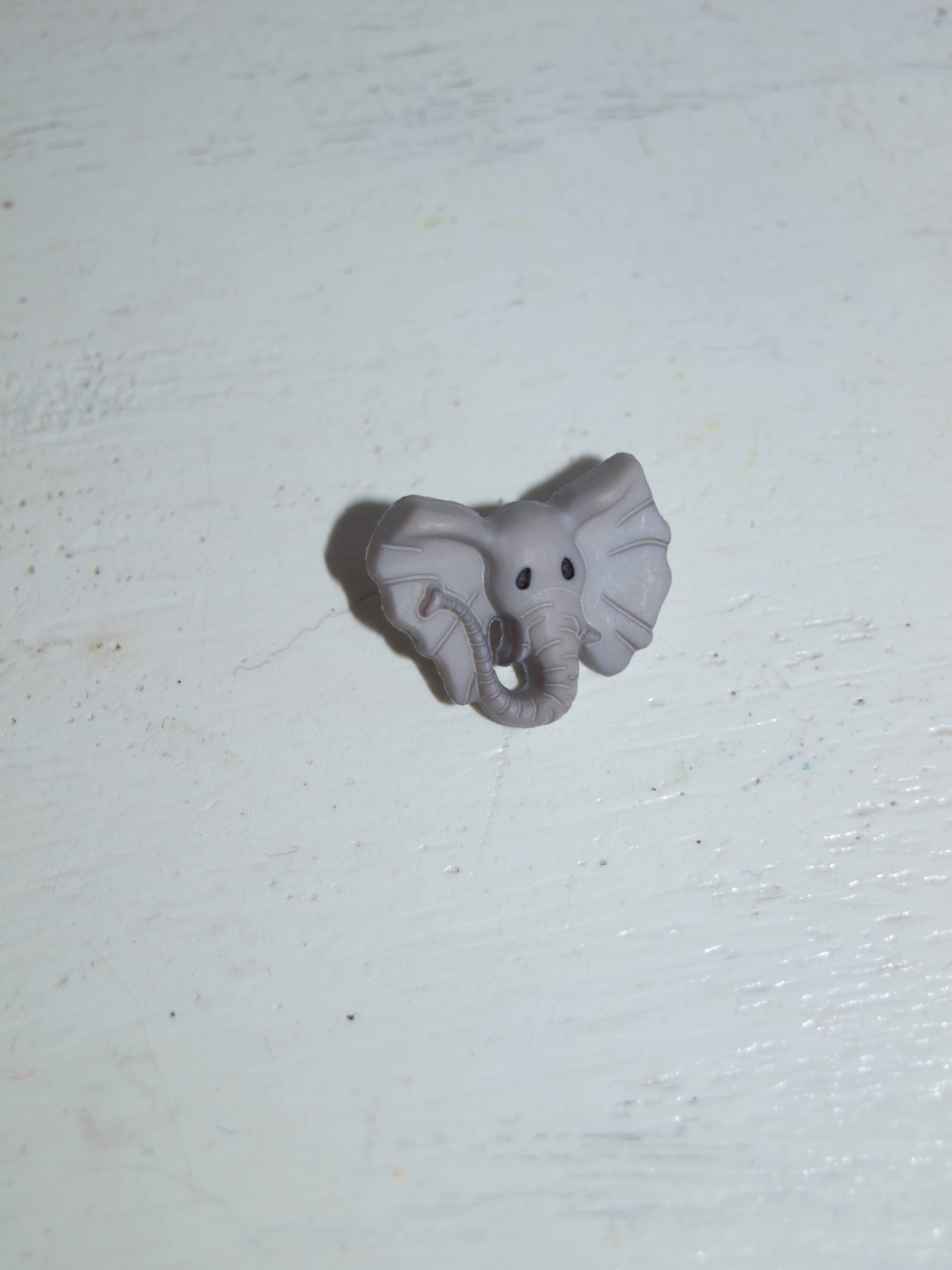 Elefanten Knöpfe in grau