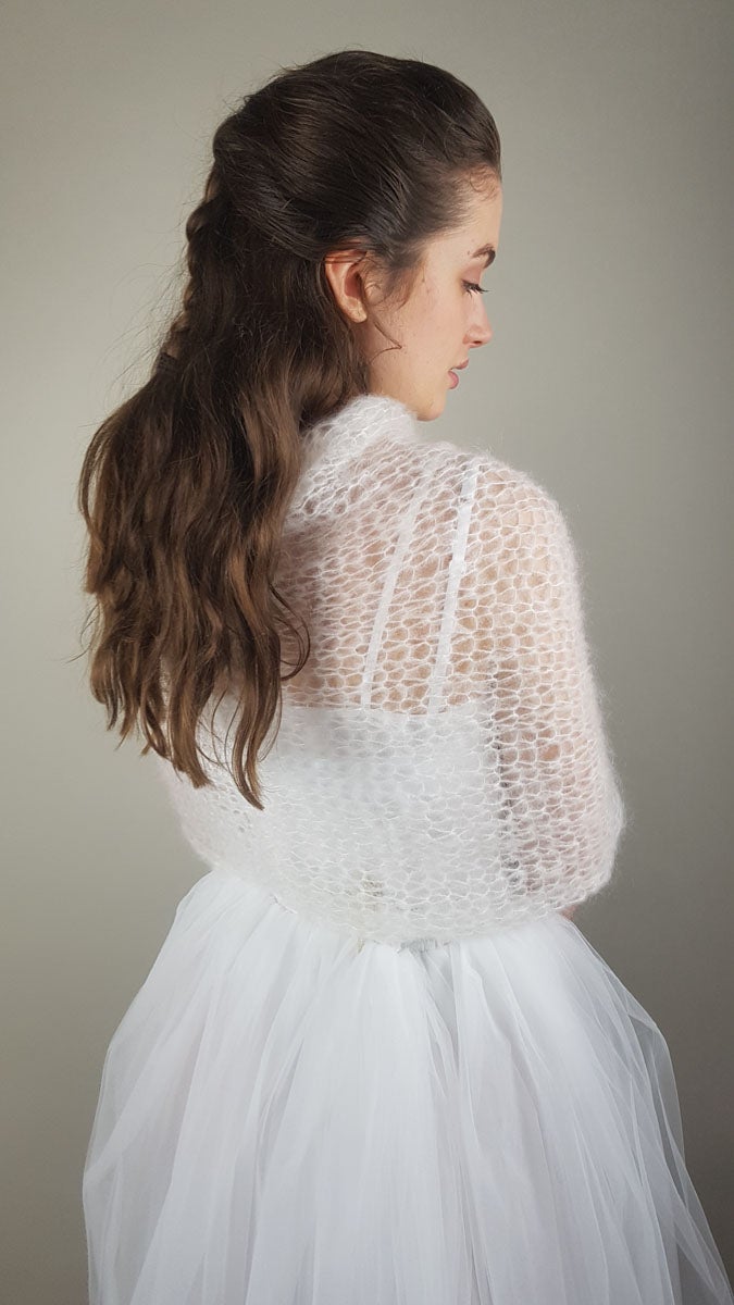 Knit Kit für einen Loop Sinja mit Strickanleitung, Wolle und Stricknadeln - Beemohr