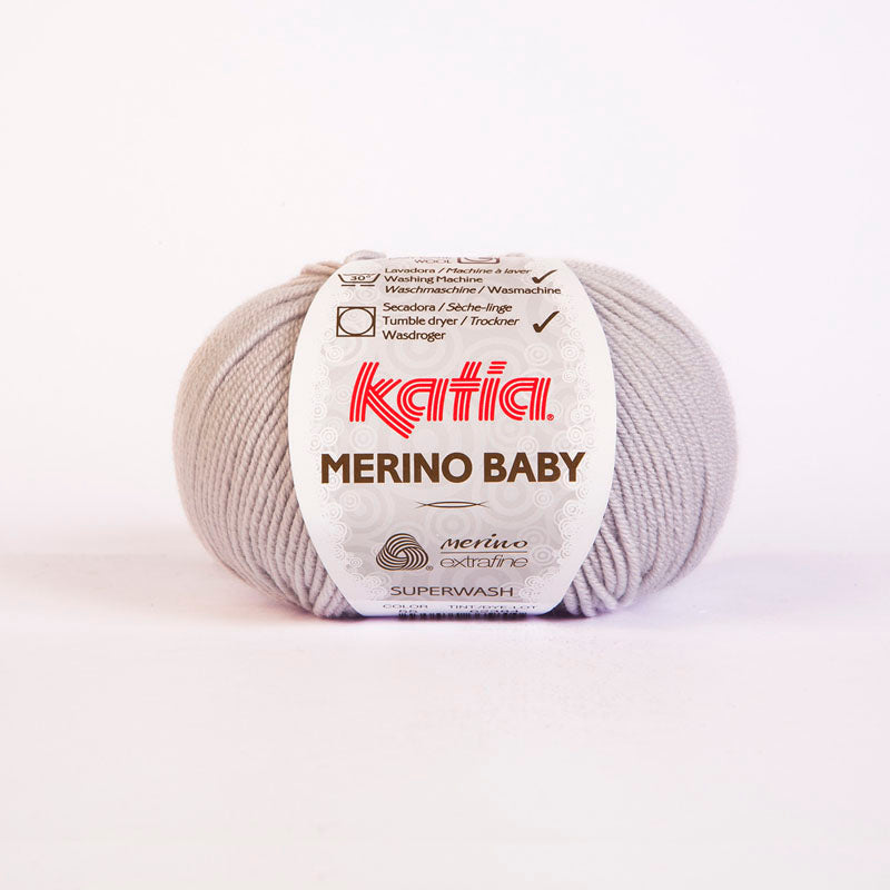 STRICKSET: Babydecke aus Baby Merino von Katia zum Stricken - Beemohr
