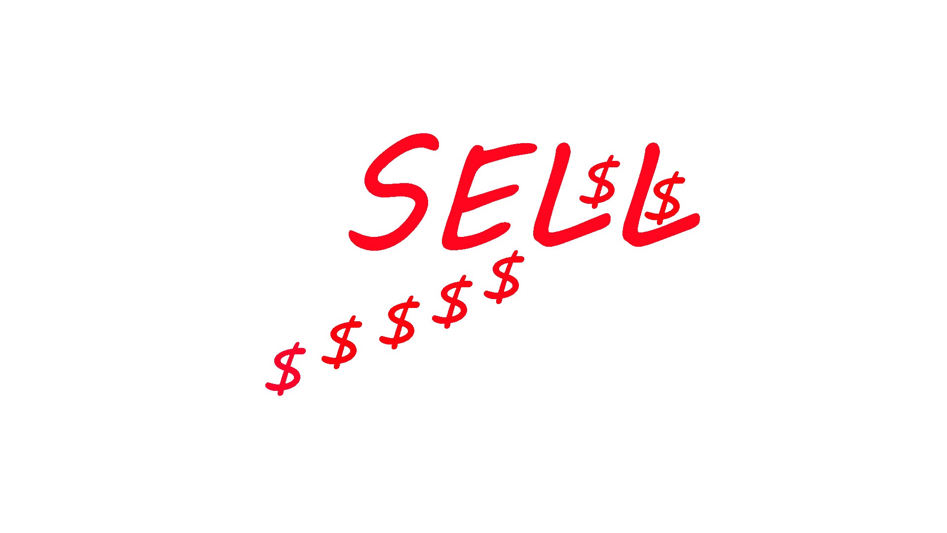 Schriftzug SELL zum Einstricken oder Aufsticken - Beemohr