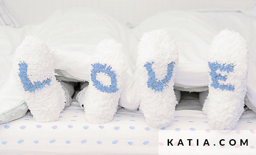Kuschelige Socken LOVE - die Familien Socken zum selber stricken - Beemohr