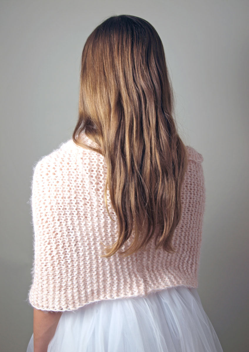 KNIT KIT für einen Loop gestrickt für Bräute aus Estivo Wolle - Beemohr