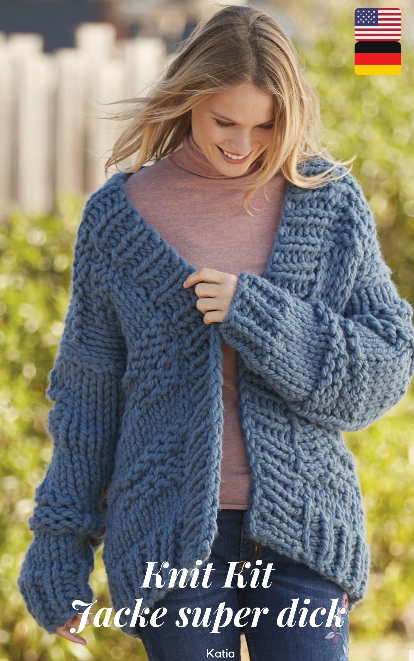 Strickbox: Strickjacke für Spaziergänge aus Tout de Suite - Beemohr