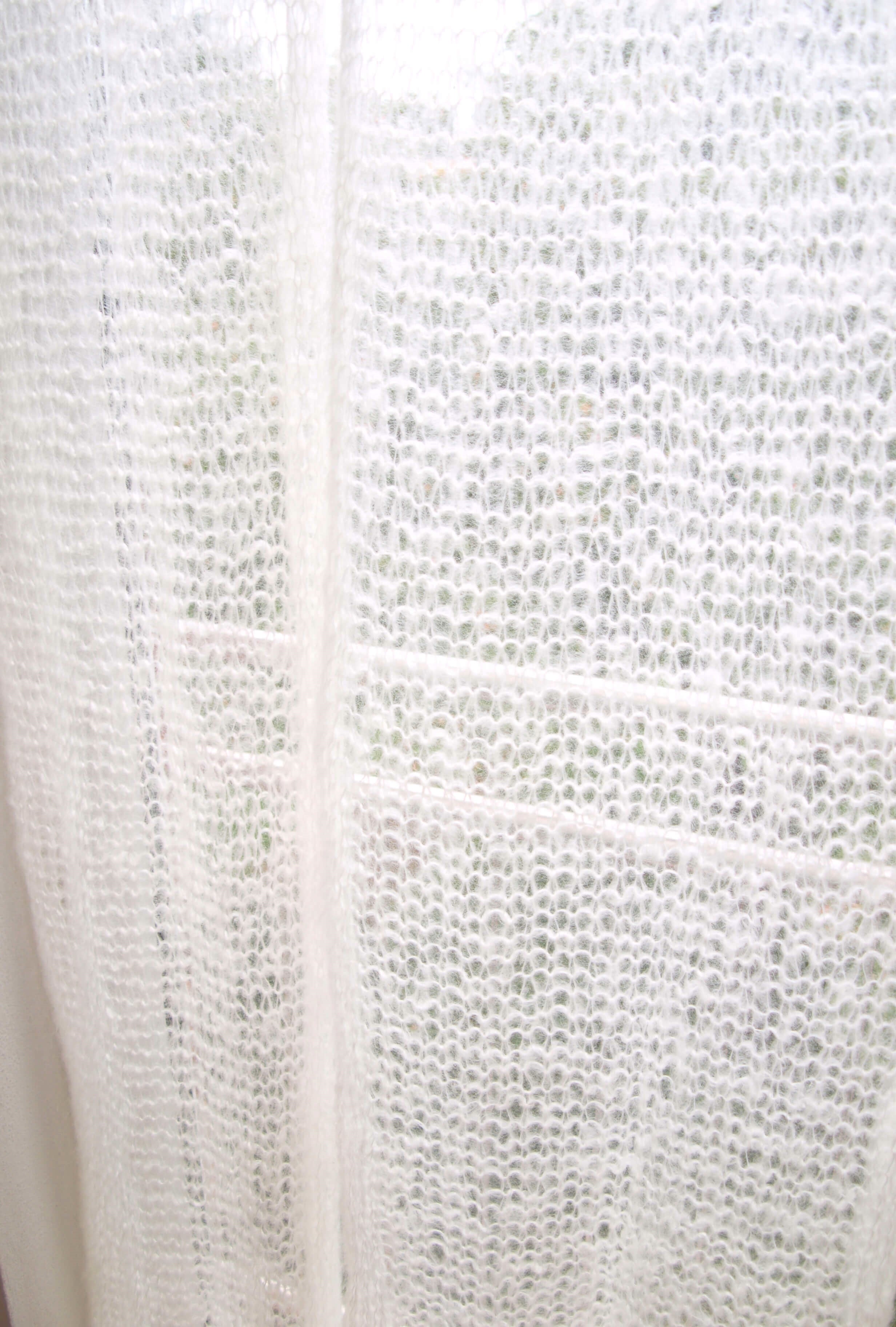 Strickprojekt Gardinen