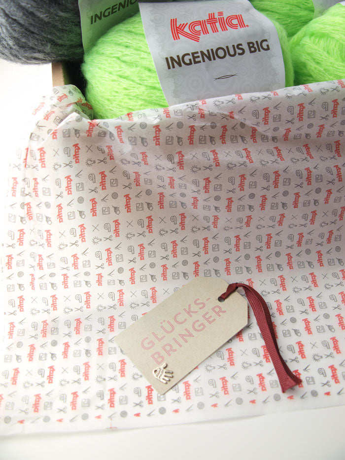 STRICBOX: für Schal & Mütze in neon Farben mit Ingenious Big von KATIA - Beemohr