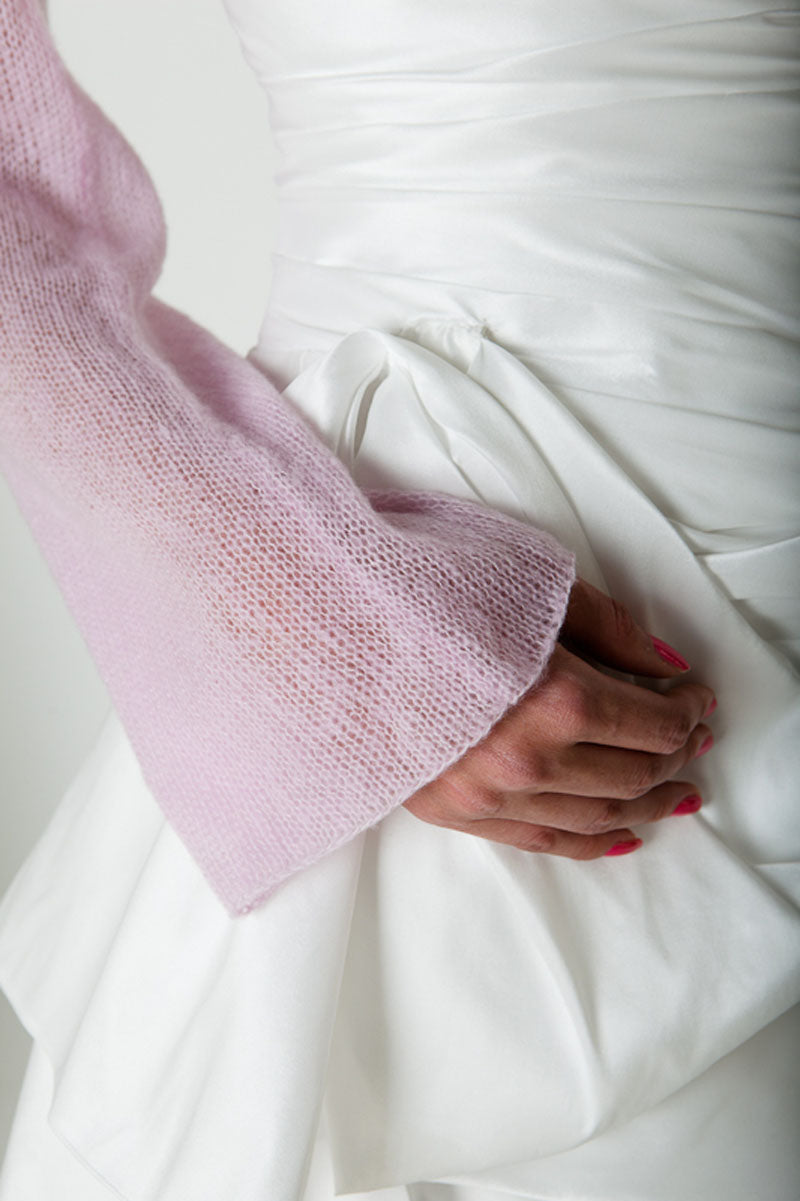 Strickbox für einen Schal mit Twist im Rücken - Beemohr
