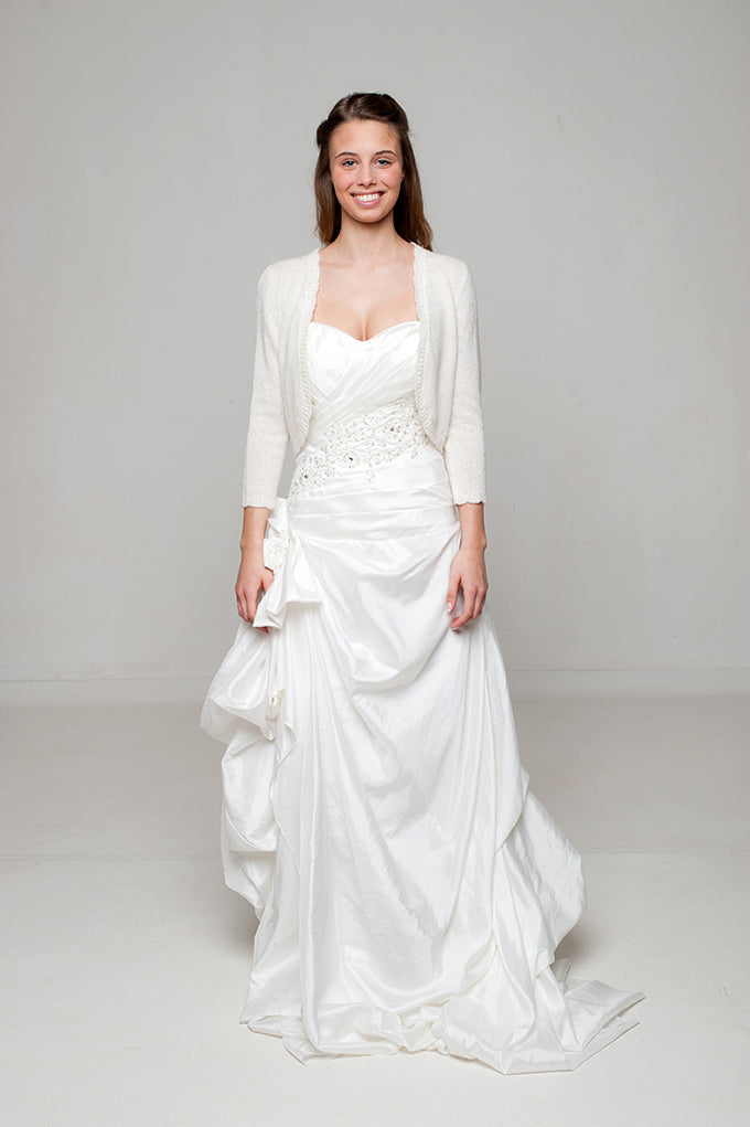 For You: Bolero für Bräute mit 3/4 Arm FEE - Heiraten im Vintage Look - Beemohr