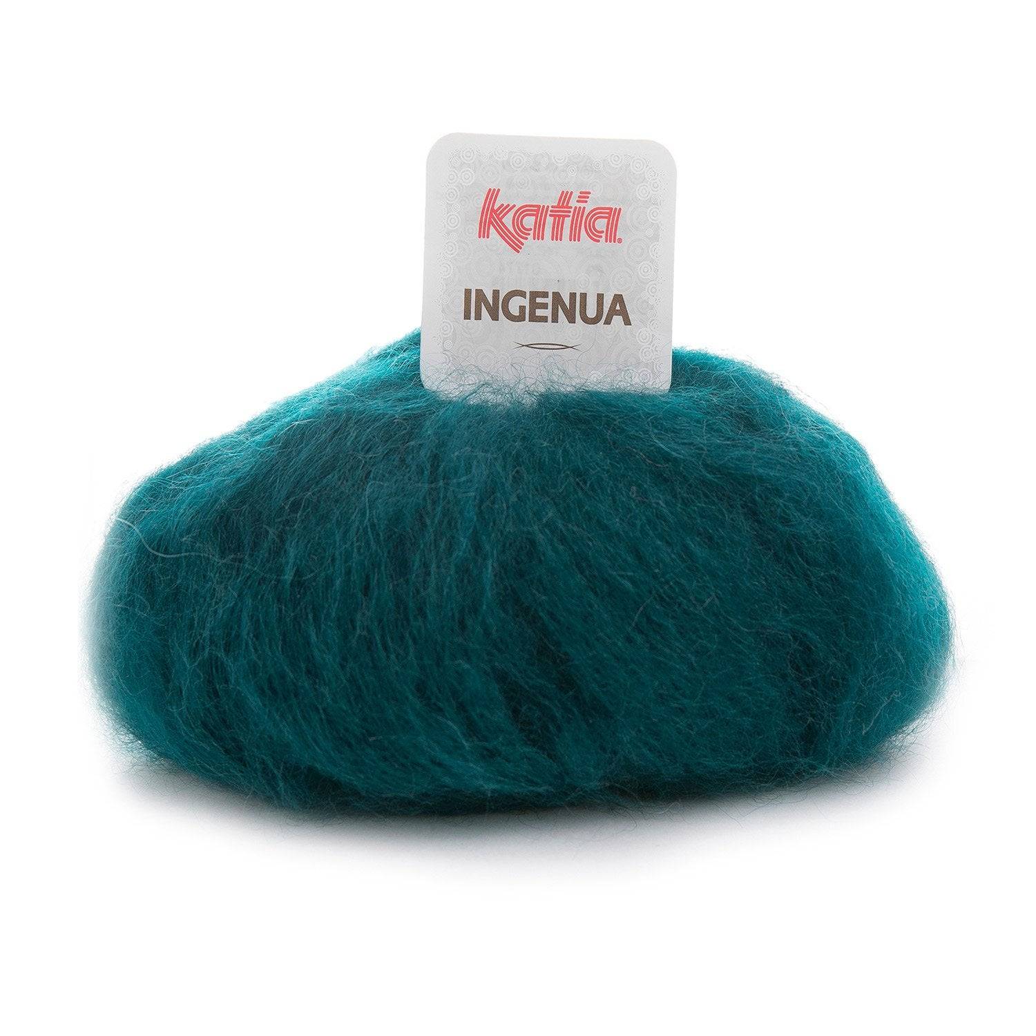Katia Mohair waldgrün zum Stricken