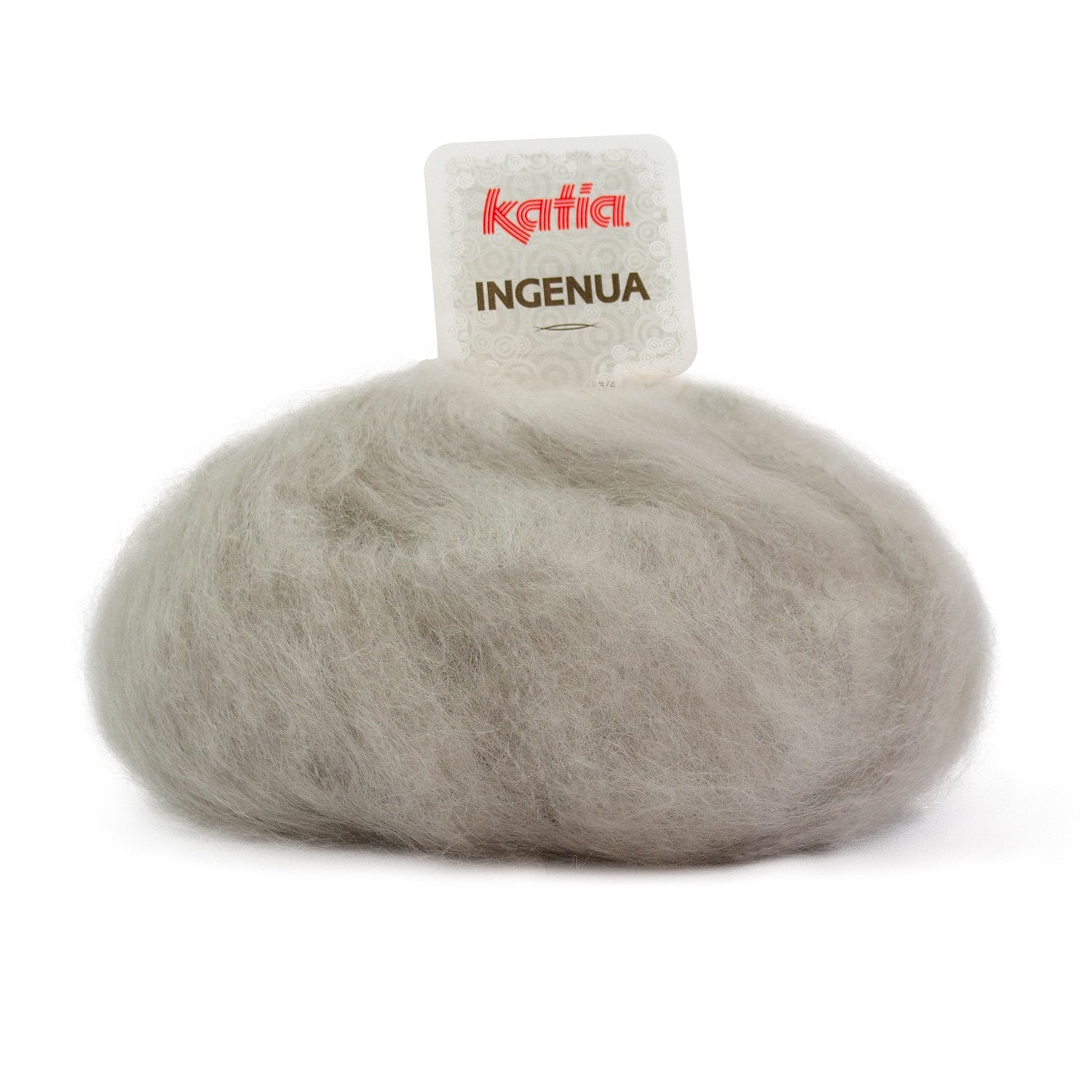 Ingenua Mohair perl hellgrau 74
