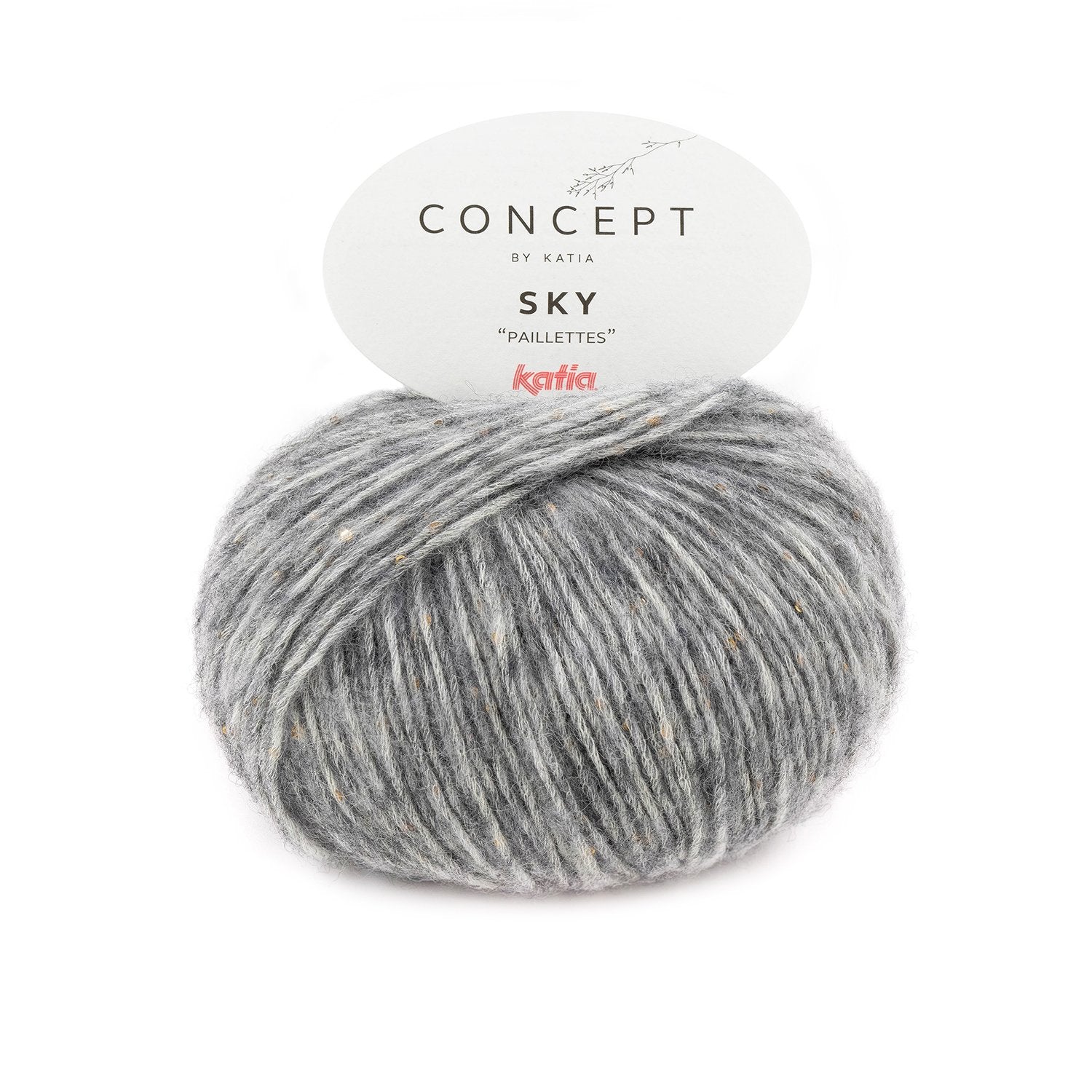Strickjacke mit Sky Concept Wolle von Katia stricken - Beemohr
