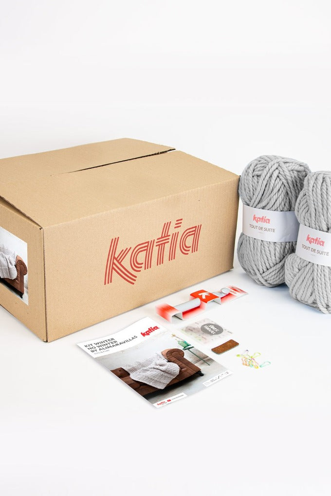Häkelbox für eine XXL Sofadecke mit Tout de Suit von KATIA - Beemohr