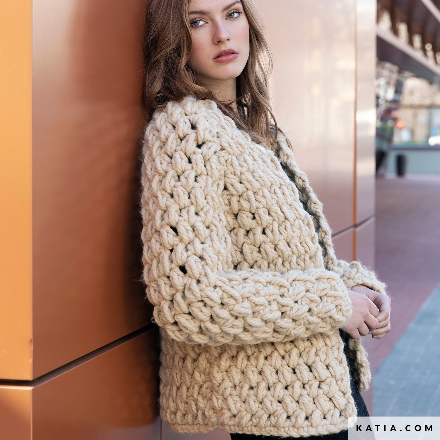 Jacke aus Tout de Suite Wolle