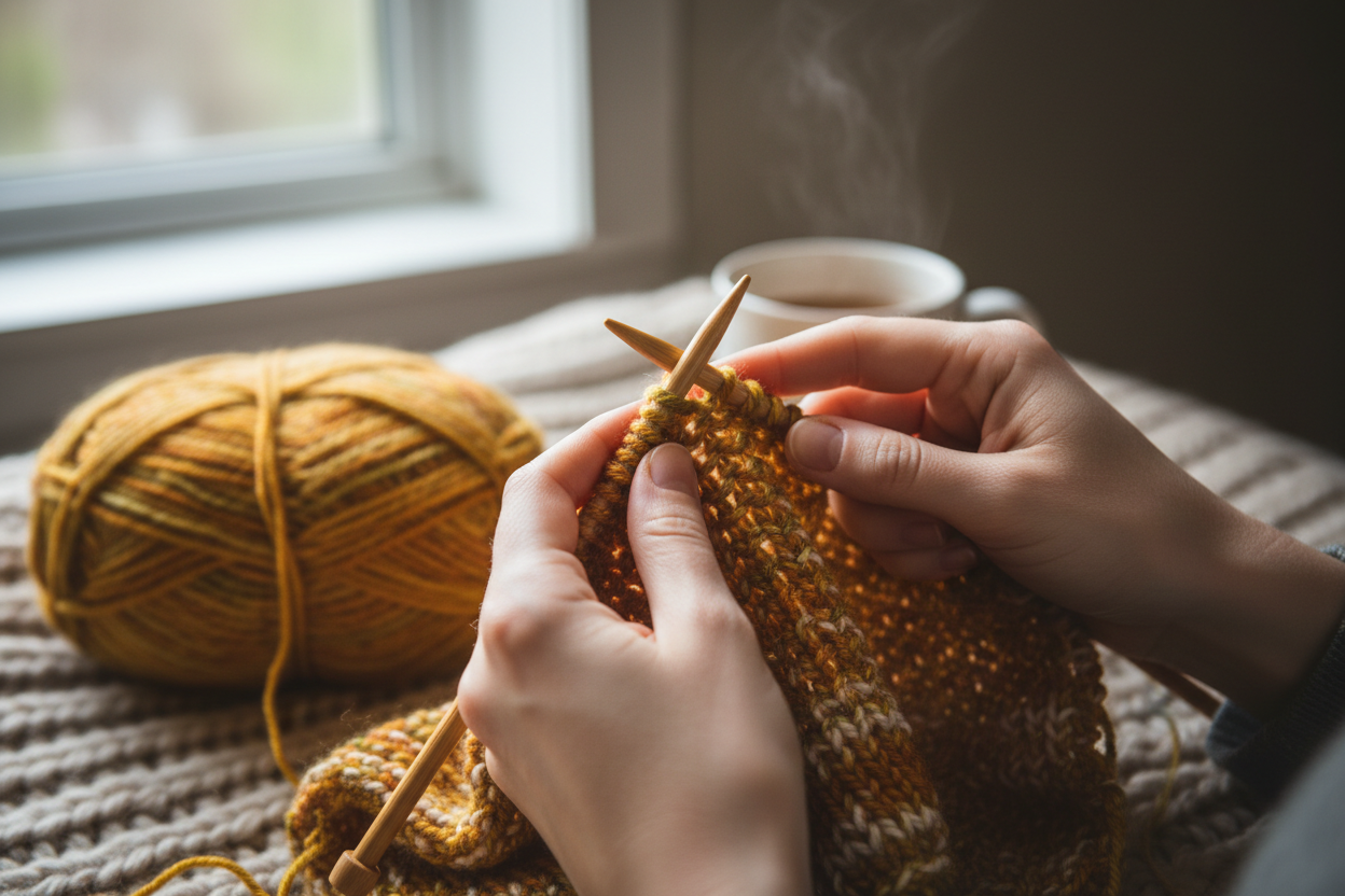 Basic knitting techniques