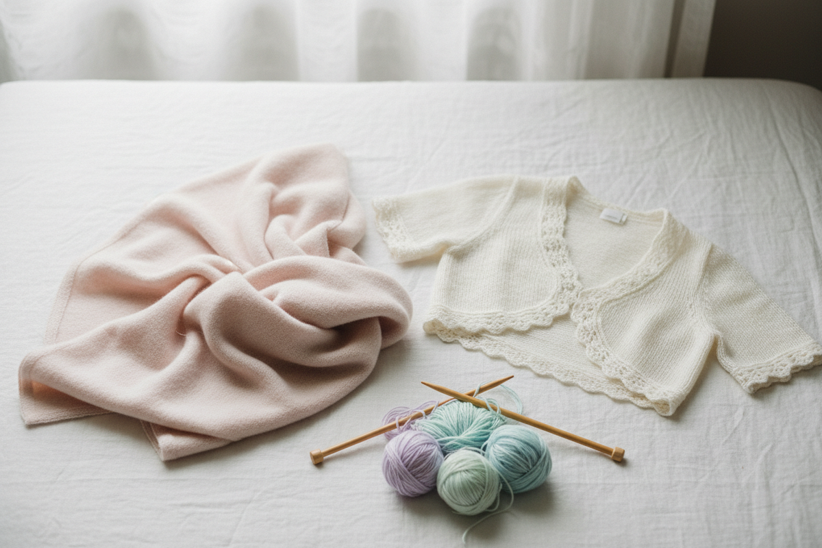 Brautbolero für die Hochzeit stricken mit Anleitung von Beemohr
