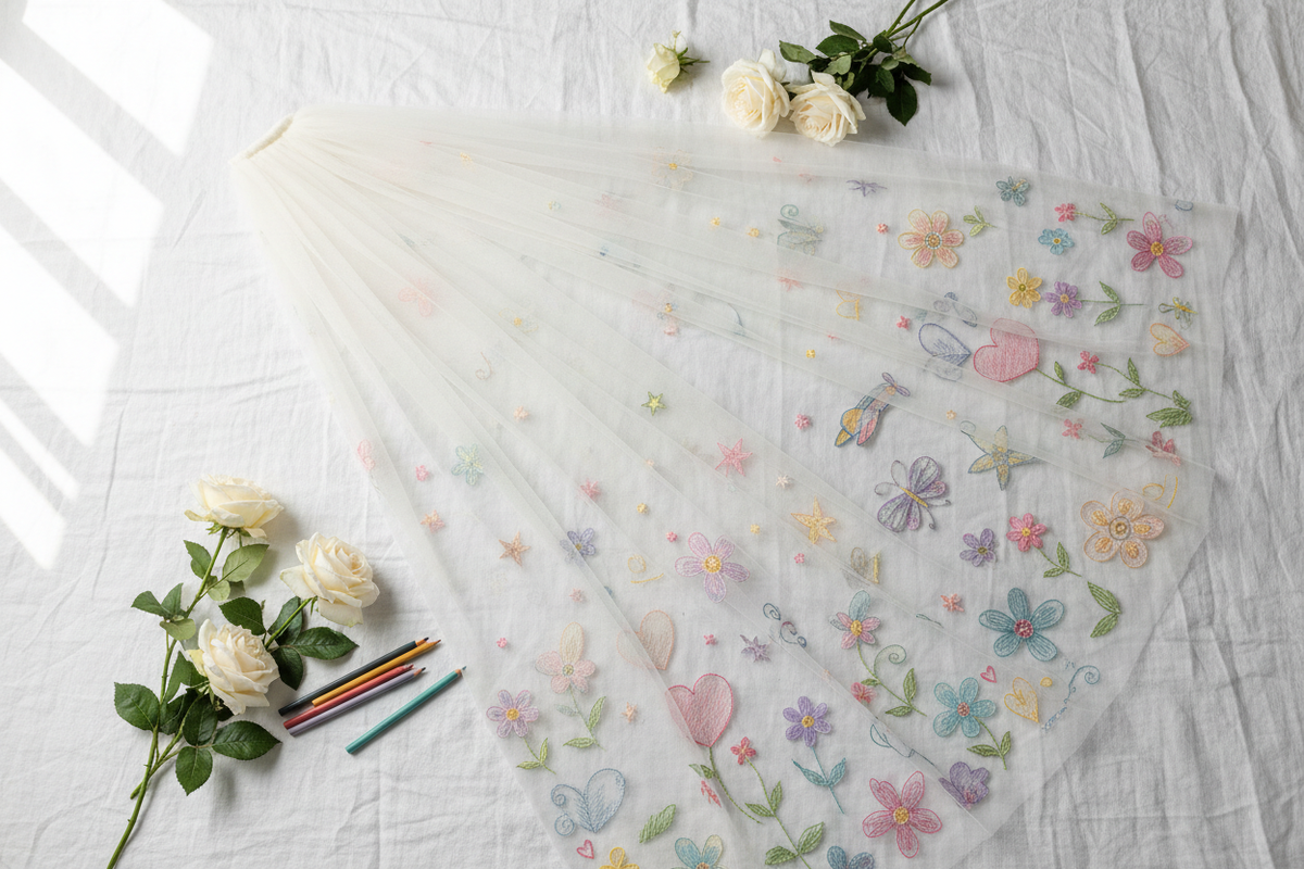 Kreative Hochzeit Schleier für die Braut