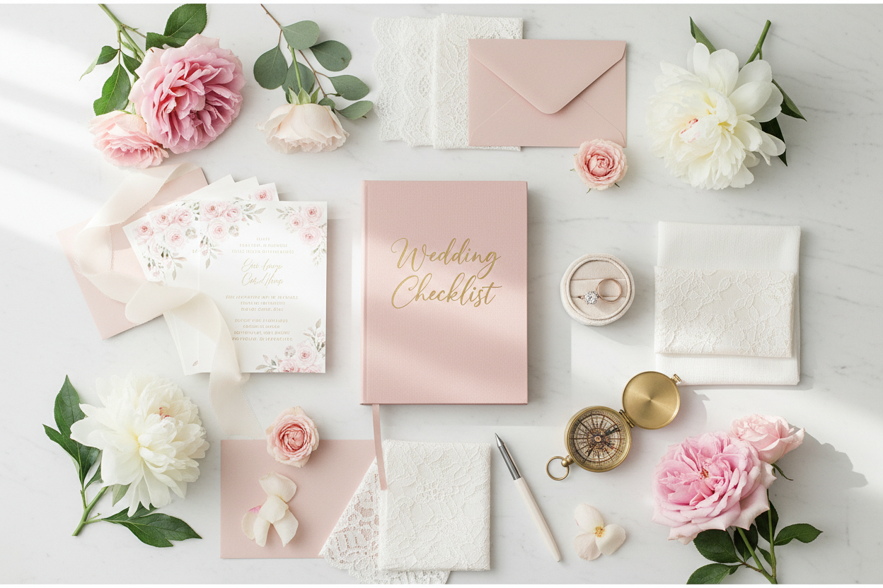 Hochzeitsvorbereitungen von Gästeliste bis Geschenk