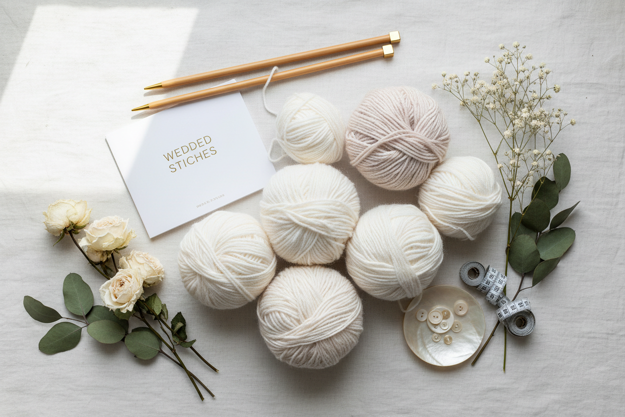 knitting with instructions for wedding and leisure
