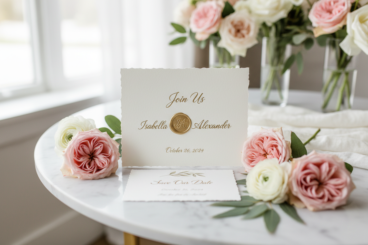 Hochzeitsplanung die gästeliste erstellen save the date