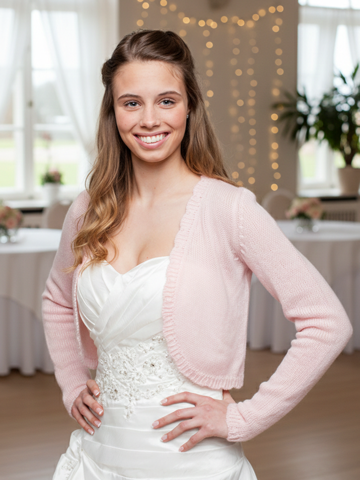 Brautjacke aus Merino Wolle