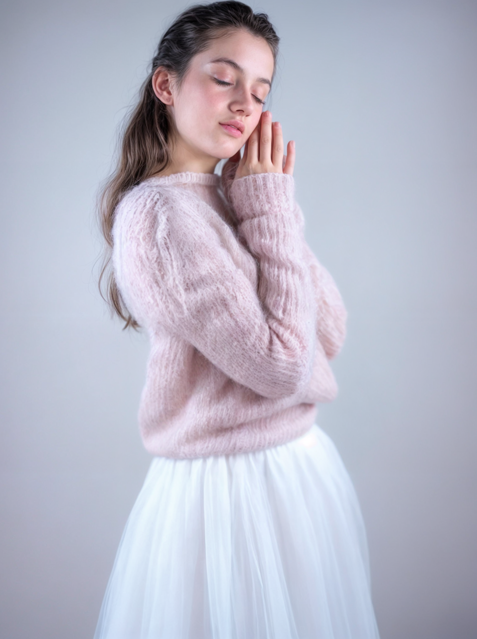 Strickanleitung für einen Mohairpullover