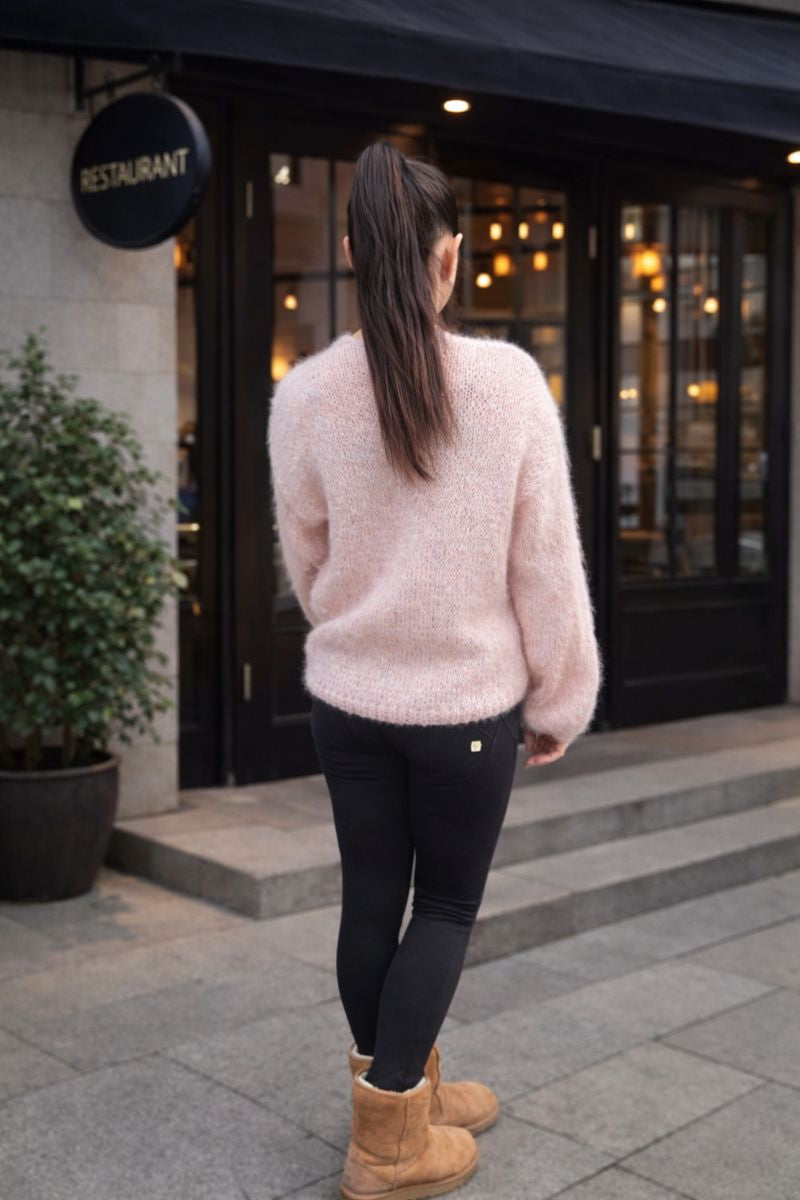 Strickjacke einfach zu stricken