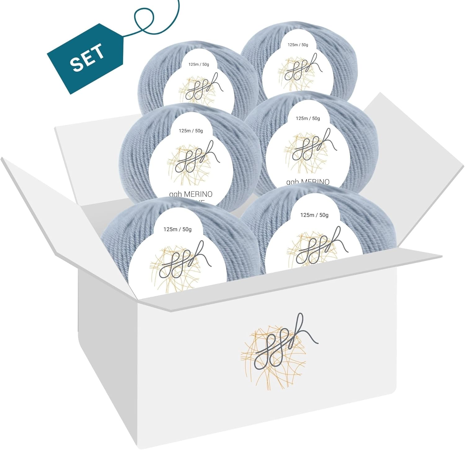 GGH Merino Box Deluxe grau