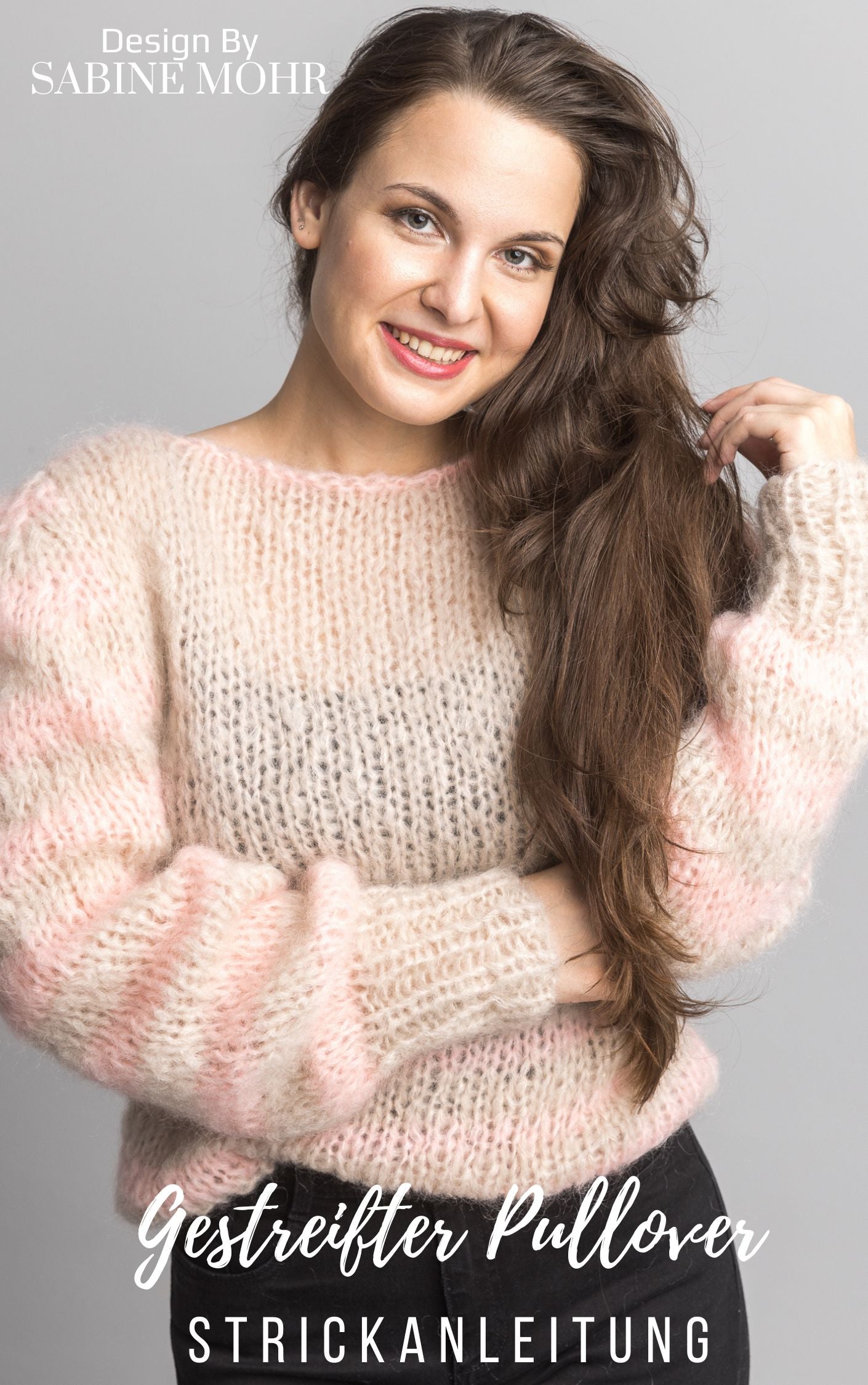 Strickpullover aus Ingenua Mohair Muster