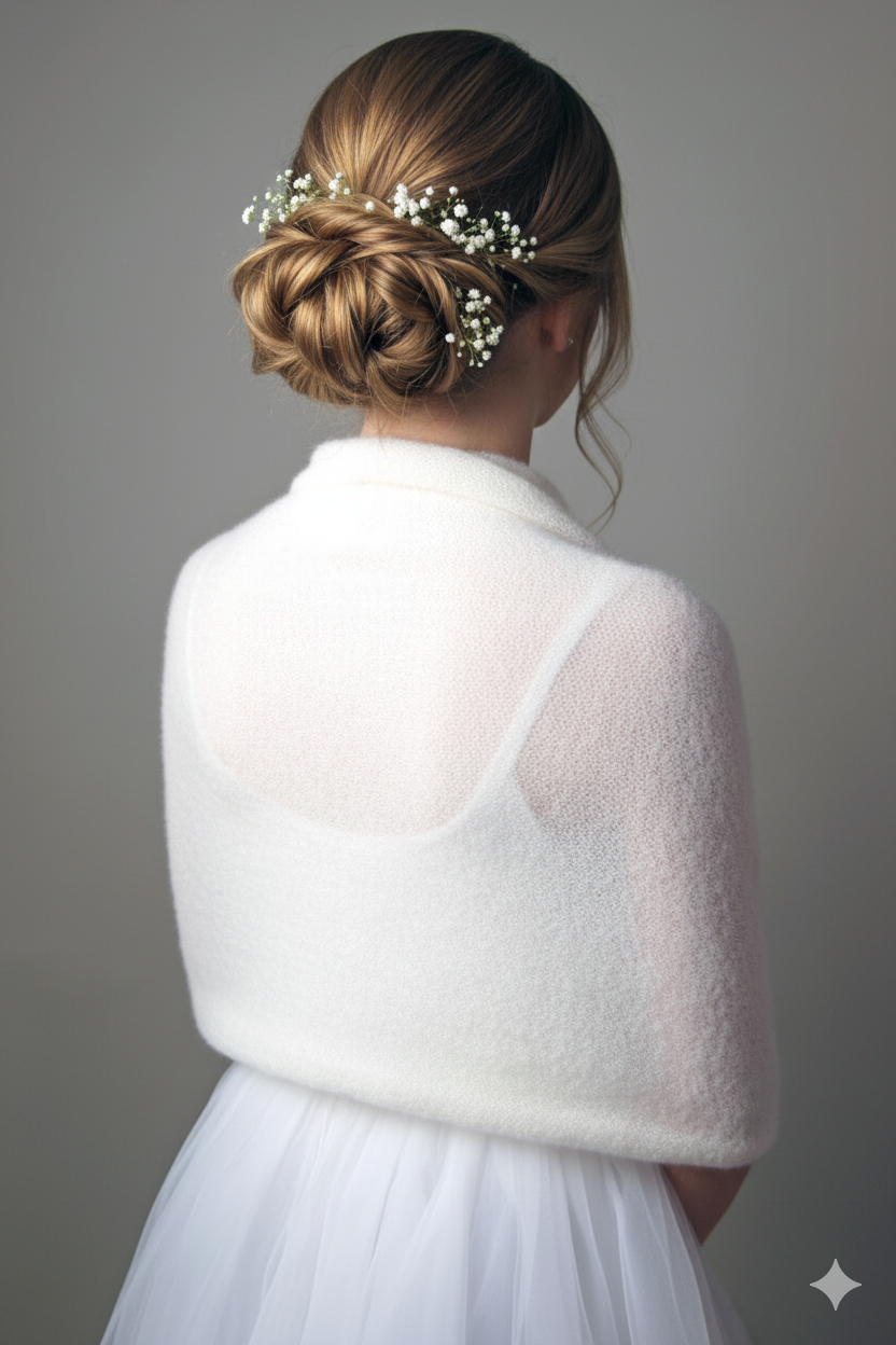 Strickloop zart stricken