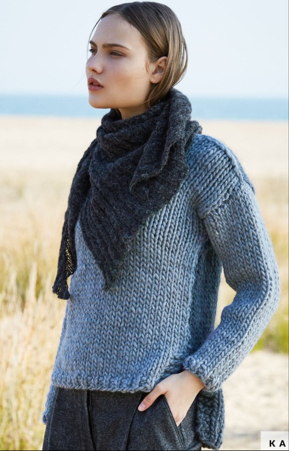 Strickpullover mit Love Wool von Katia stricken