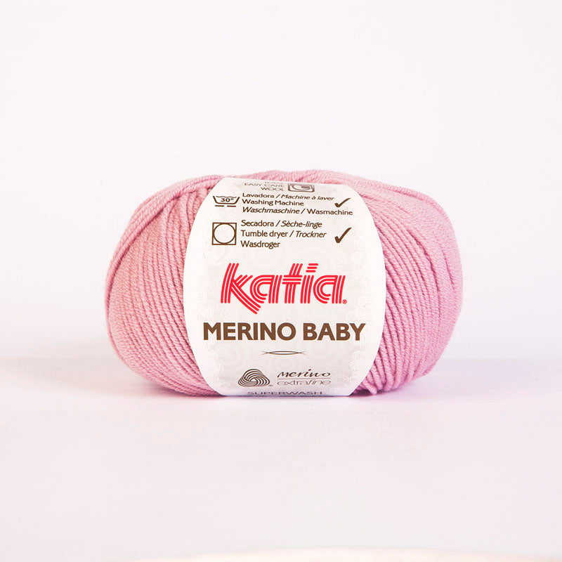 Merino Baby von KATIA 100% Schurwolle weich für Pullover und Jacken stricken