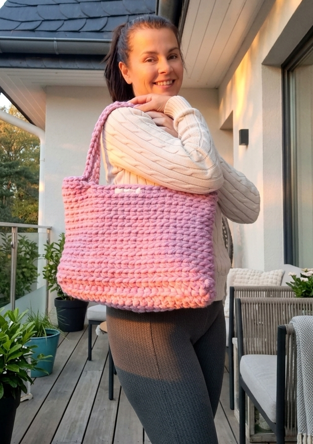 Häkeltasche von Beemohr Shopper