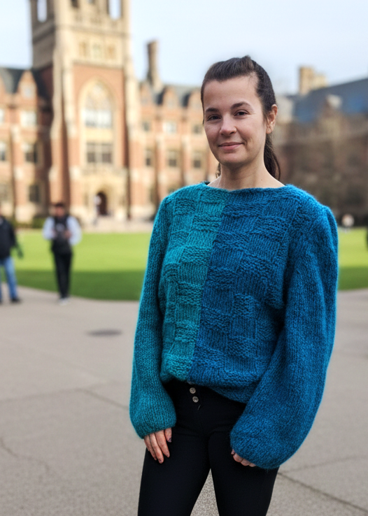 Beemohr strickt Pullover Unikat