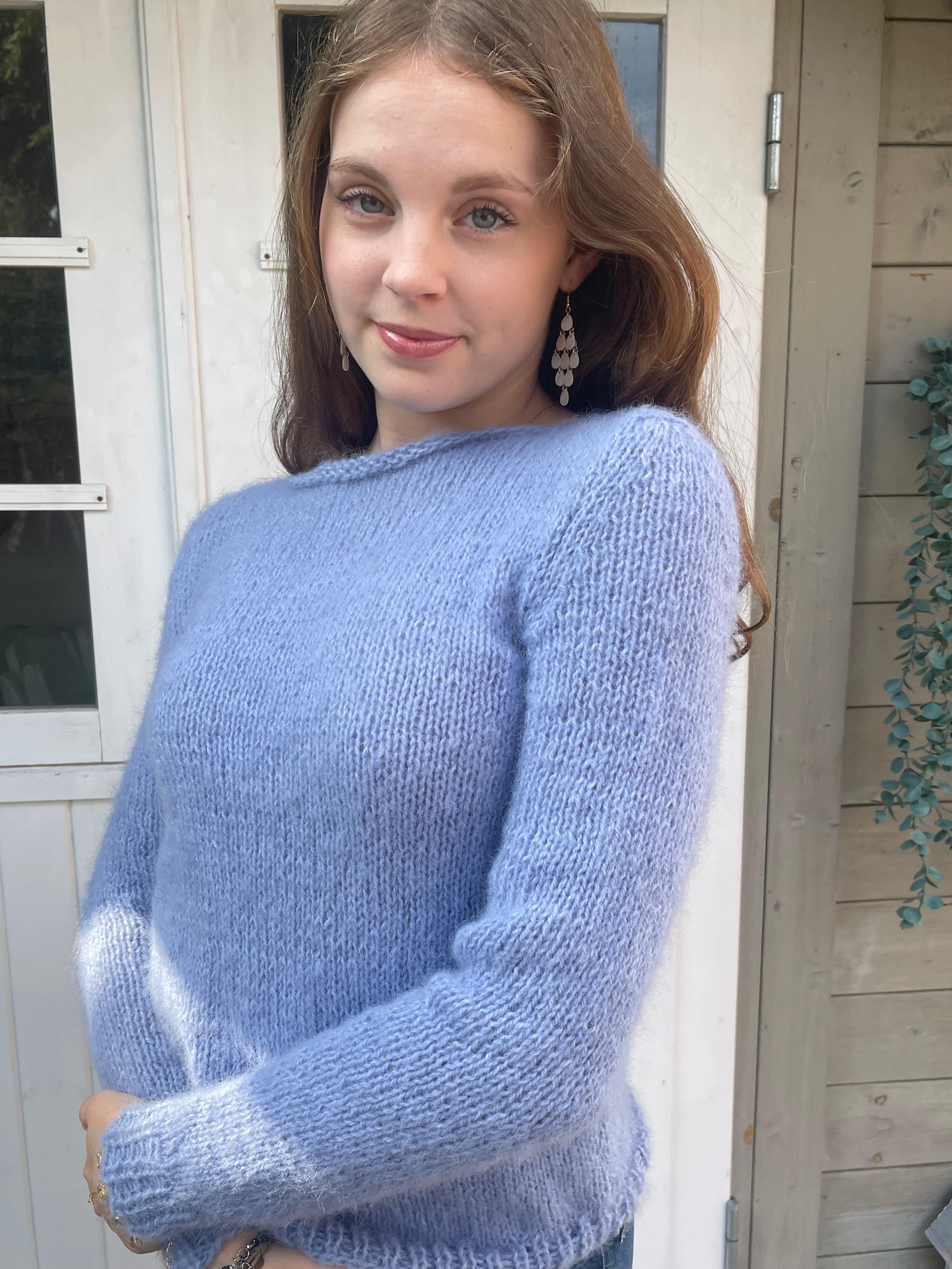 Strickpullover aus Soft Gratté Anleitung