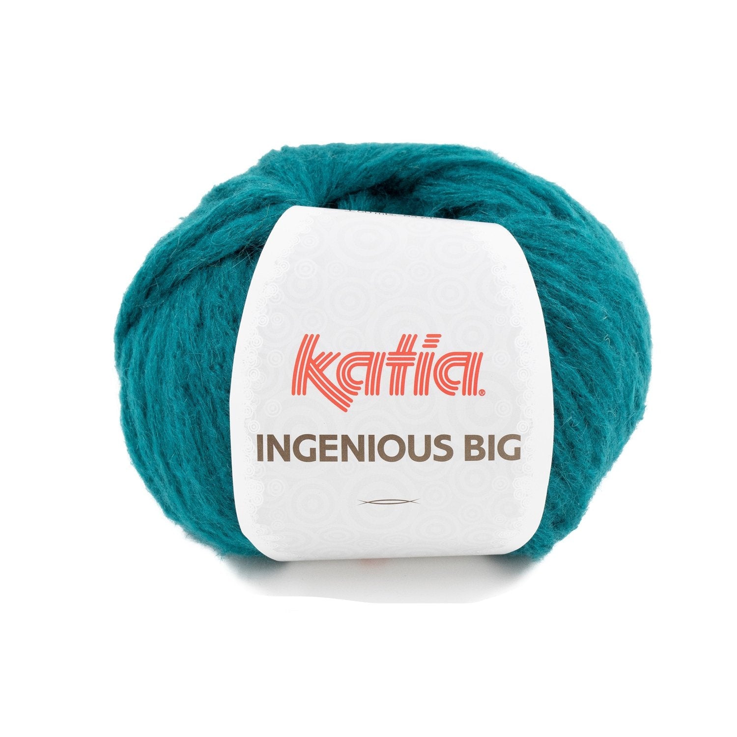 Strickset für Rollkragenpullover mit ingenious big katia grün blau