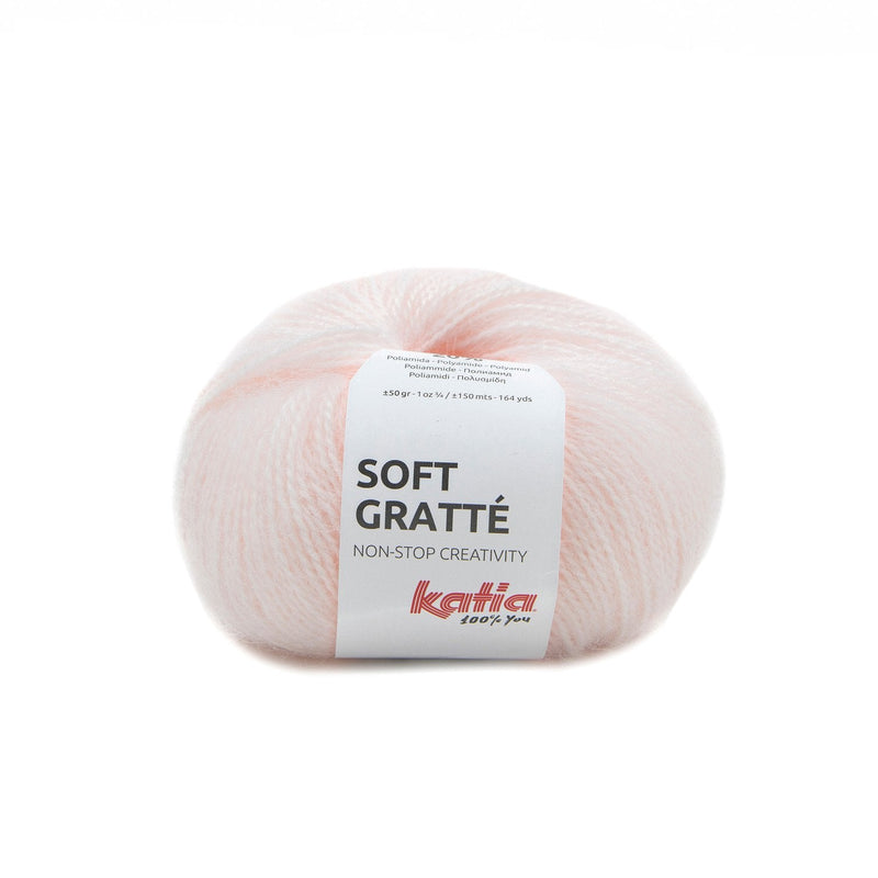 Soft gratte von Katia Wolle rose