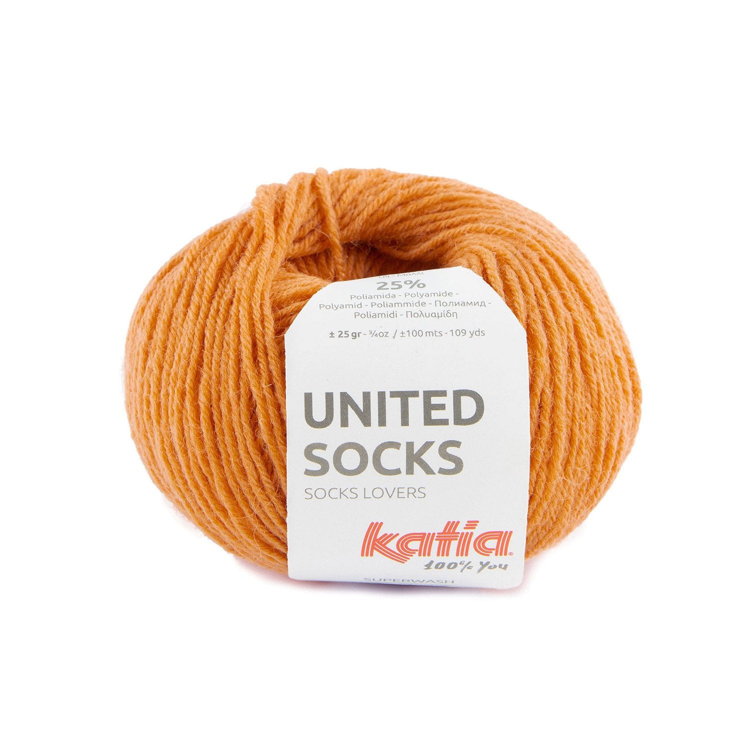 United Socks von Katia bei Beemohr orange