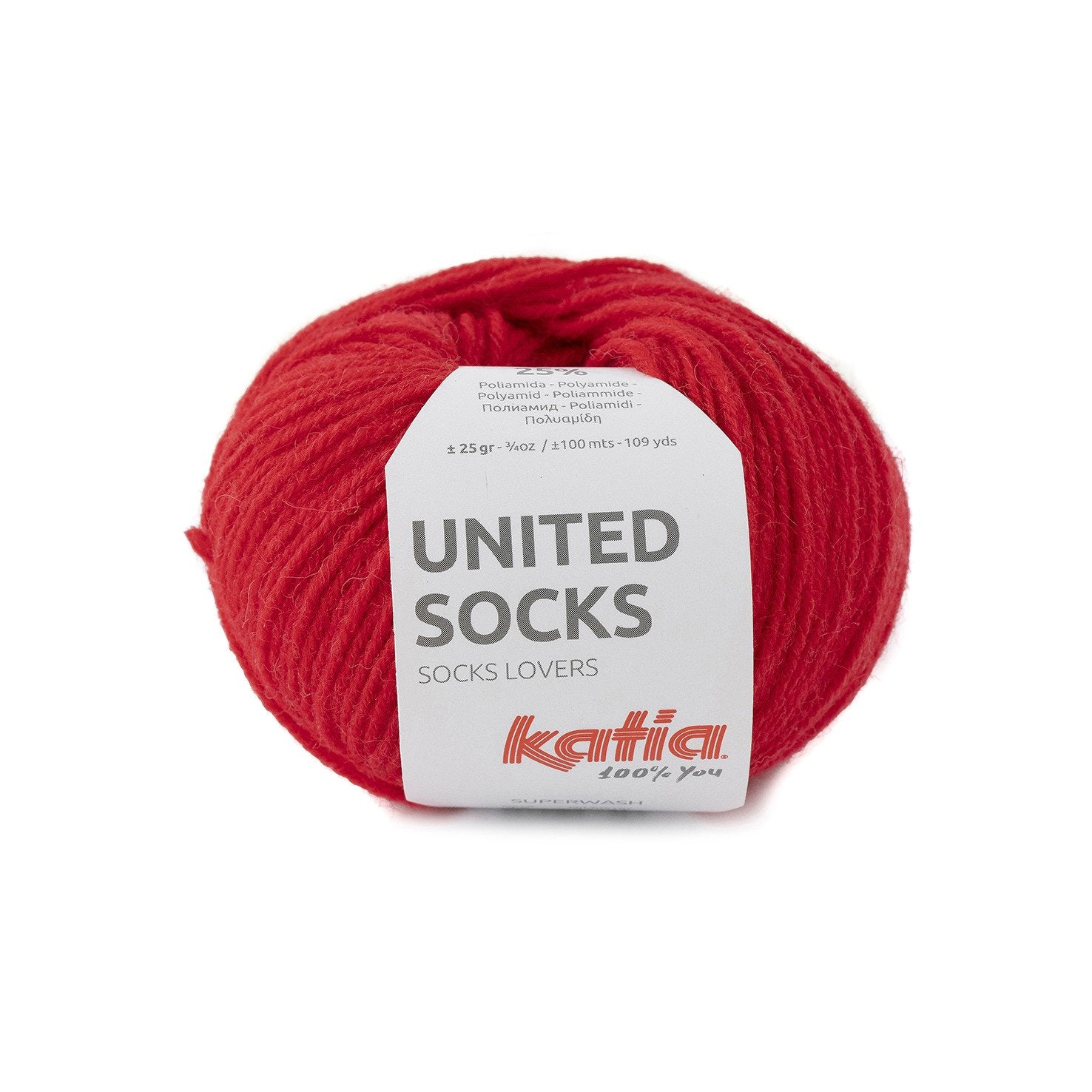 United Socks von Katia bei Beemohr rot