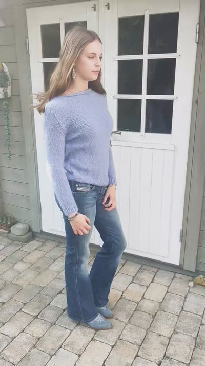 Video Soft Gratte Pullover hellmalve