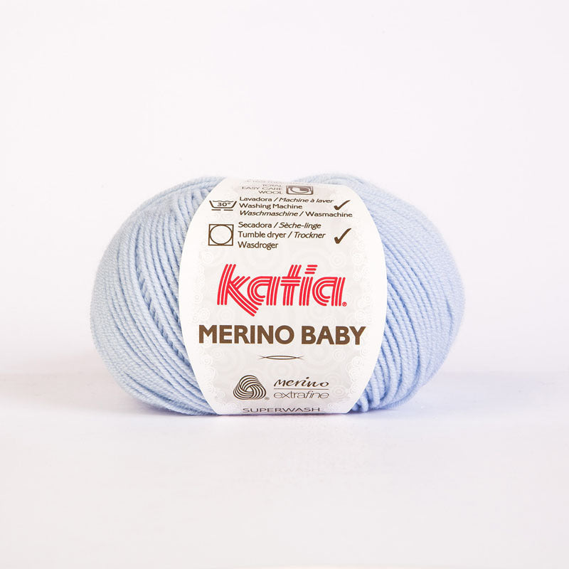 Strickanleitung für Babyschuhe aus Merino Wolle von Katia - Beemohr