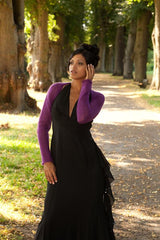 For You: Bolero Jacke aus Mohair Seide gestrickt für ihr Abendkleid - Beemohr