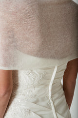 Brautstola Strickanleitung für ihre Paschmina glatt rechts gestrickt für ihre Hochzeit - Beemohr