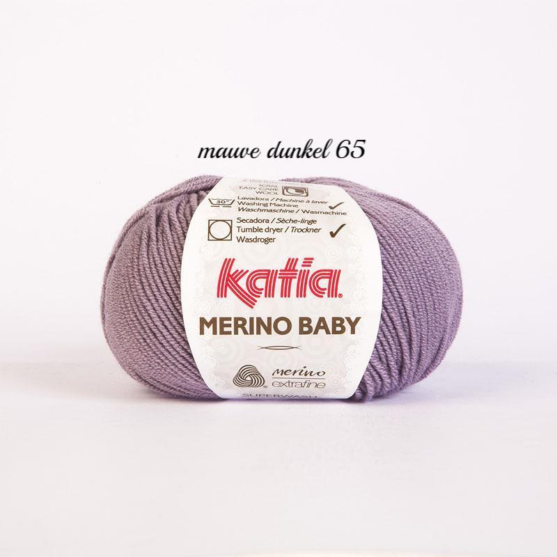 Merino Baby von KATIA 100% Schurwolle weich für Pullover und Jacken stricken - Beemohr