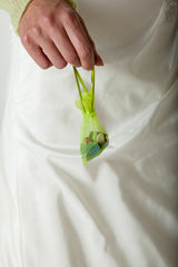 For You: Brautjacke LISA mit Lace gestrickt für Vintage Hochzeiten aus KASCHMIR gestrickt - Beemohr
