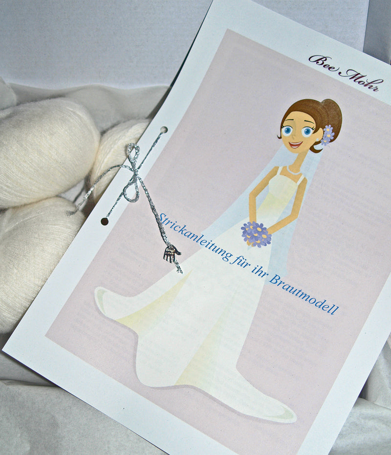 Knit Kit Braut - Jacke BELLA für deine Hochzeit stricken: DIY - Beemohr
