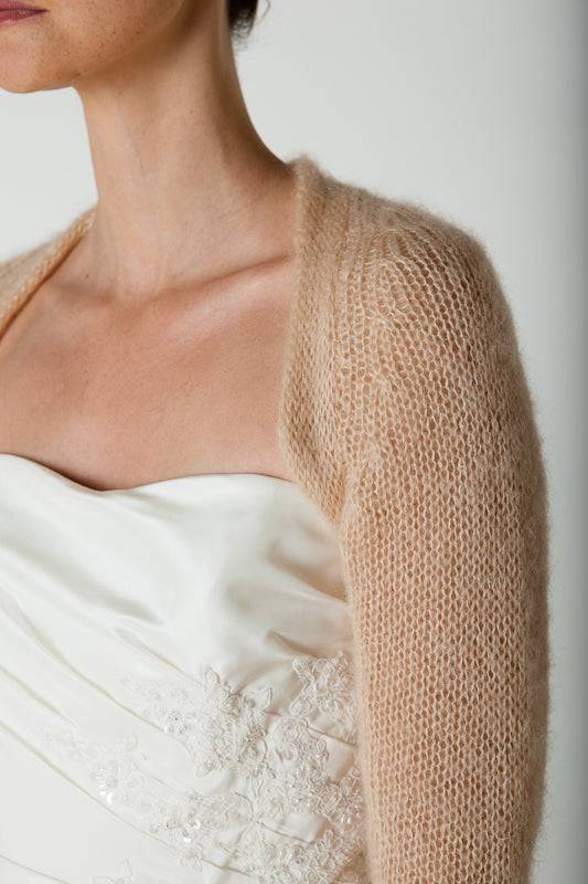 Hochzeitbolero ANNA Strickanleitung für deinen Brautbolero einfach selber stricken - Beemohr