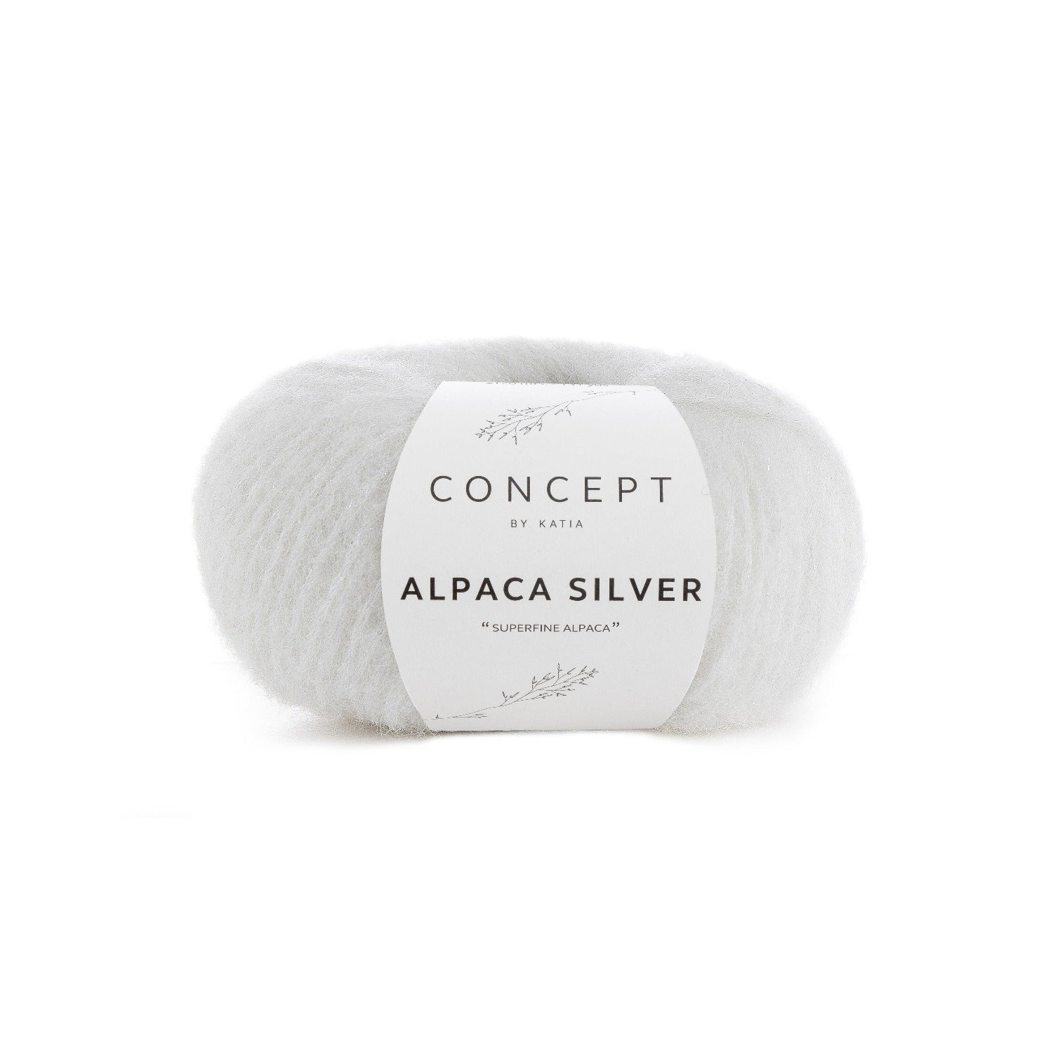 Concept Alpaca Silver von Katia zum Stricken - Beemohr